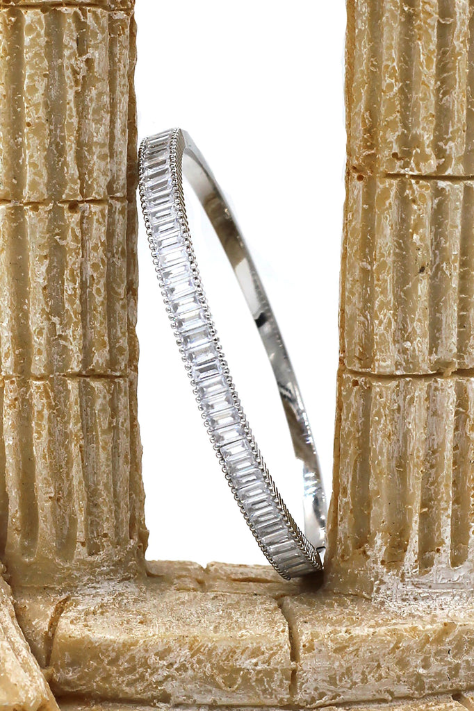 Fashion golden shiny crystal bracelet ring set