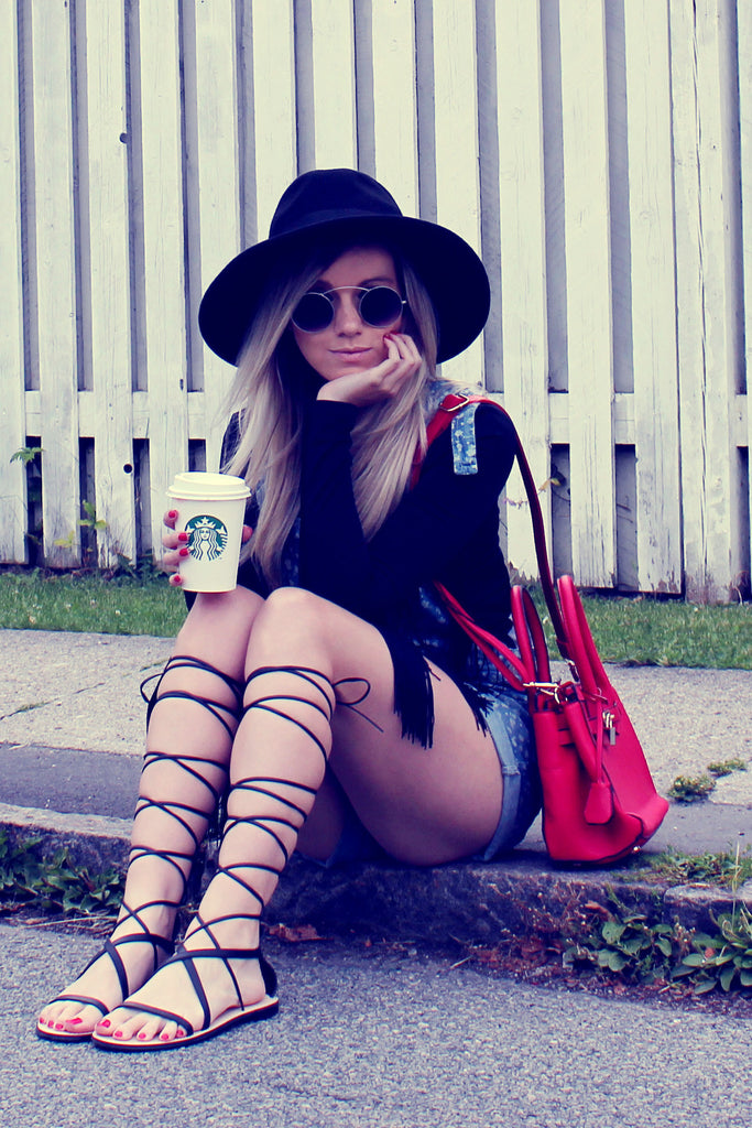 Elegant lock lady Bags