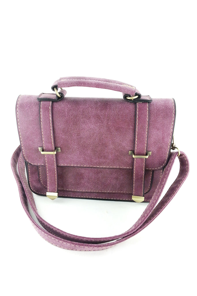 Small two-striped handbag