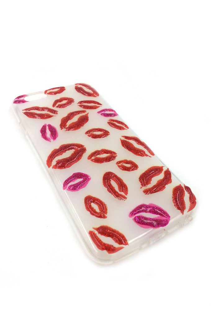 iPhone 6 case 3 D Red Lips