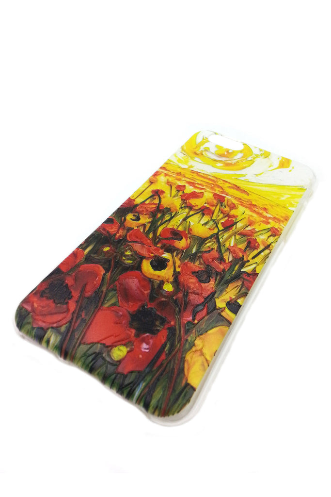 Yellow Flowers Bed iPhone 6