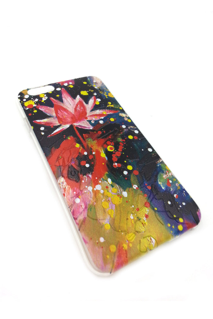 Lotus in the Universe iPhone 6 case