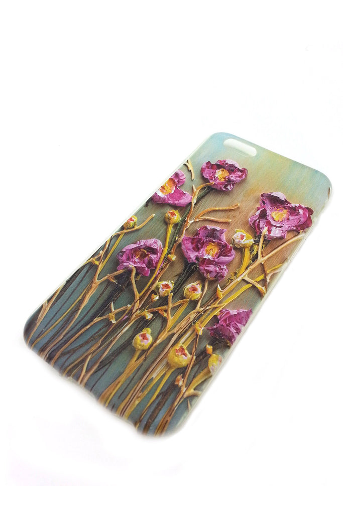 Purple Flowers iPhone 6 case