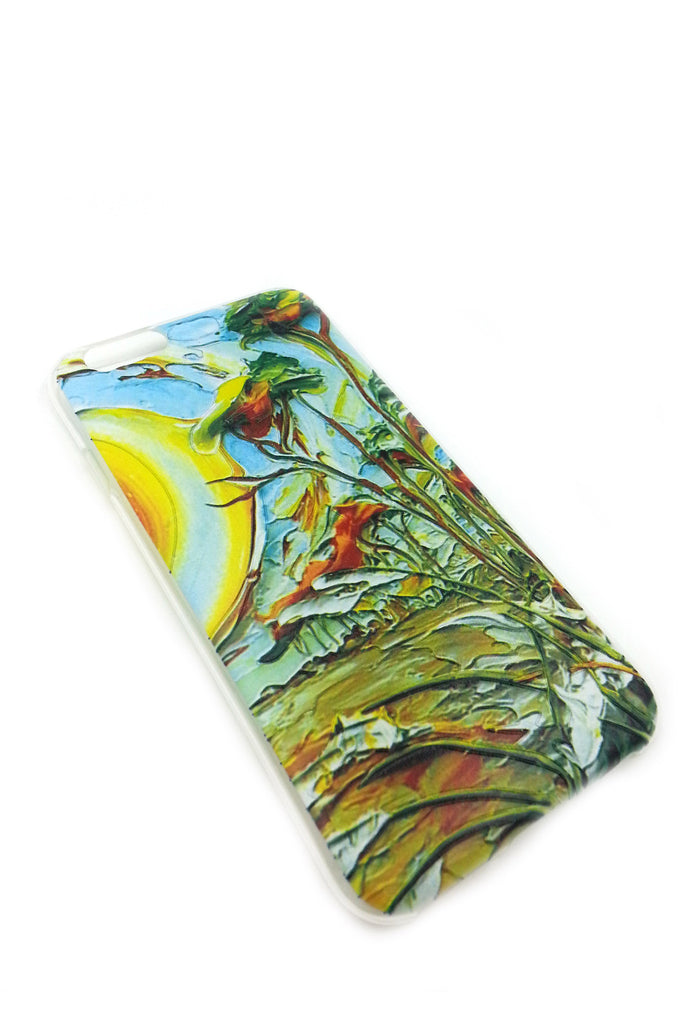 Red Flowers in the Sun iPhone 6 case