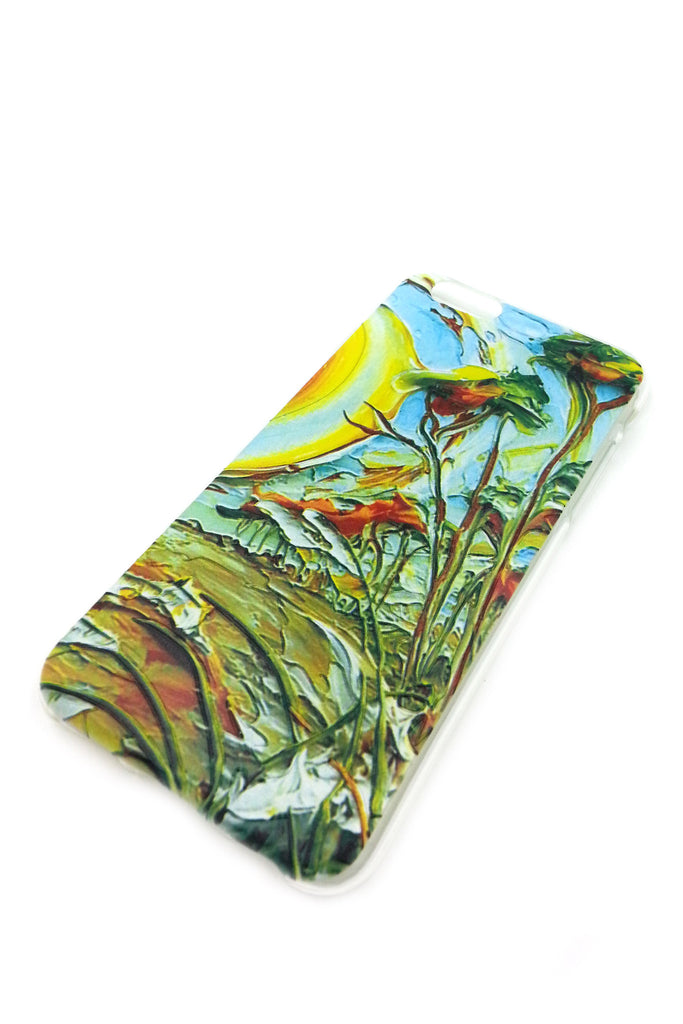 Red Flowers in the Sun iPhone 6 case