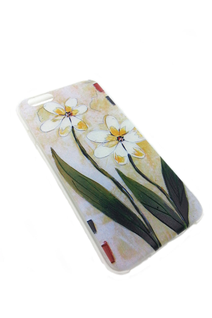 Two White Flowers iPhone 6 case