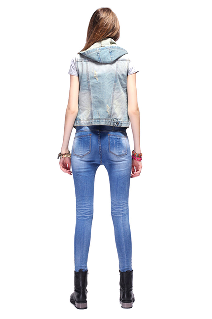 Tall waist skinny jeans