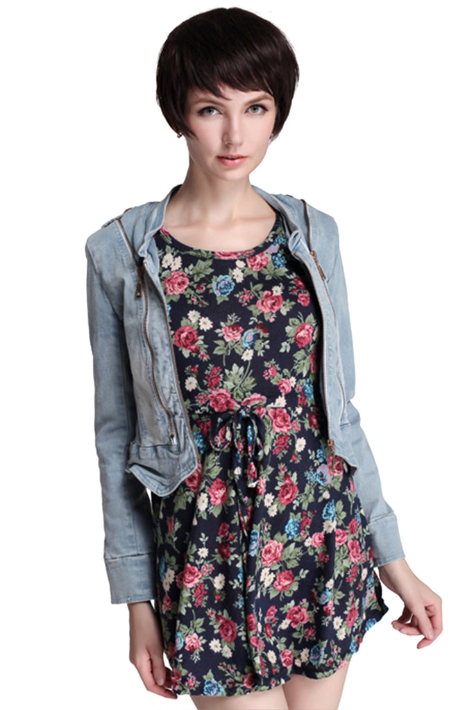 Blue Zipper Jacket