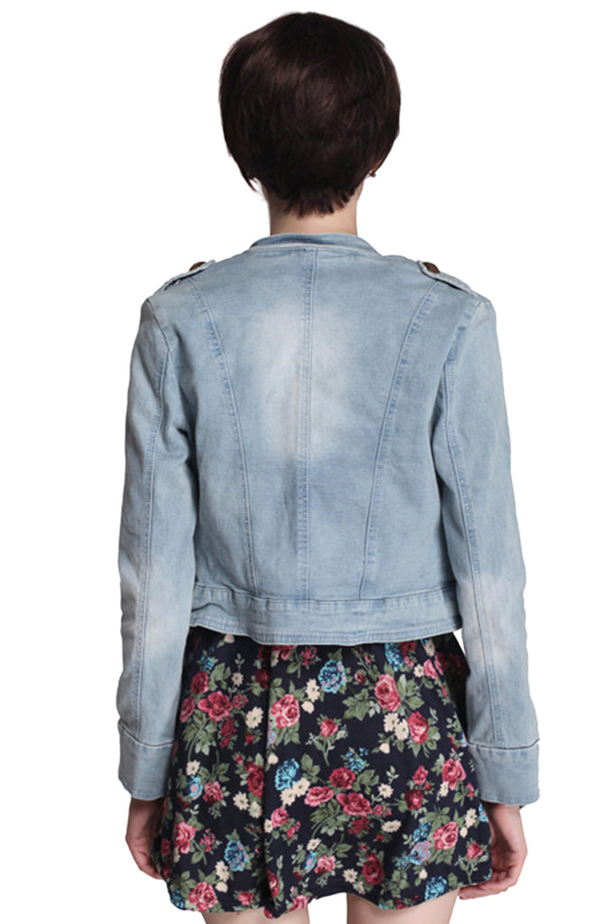 Blue Zipper Jacket