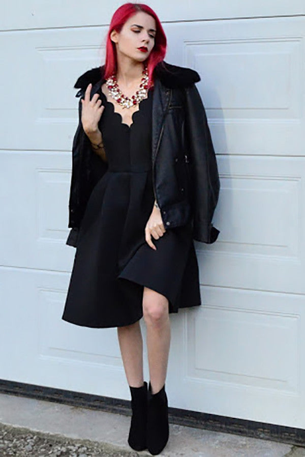 elegant full colorful crystal necklace