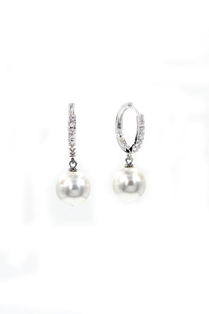 pearl pendant earrings necklace set