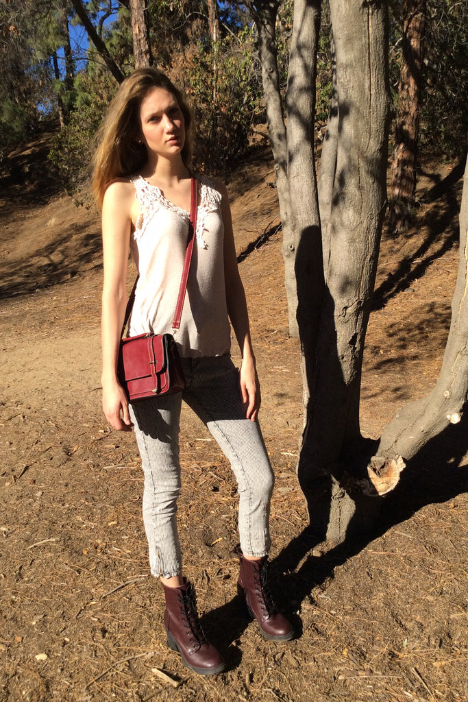 Contemporary Stripe Ankle Pants