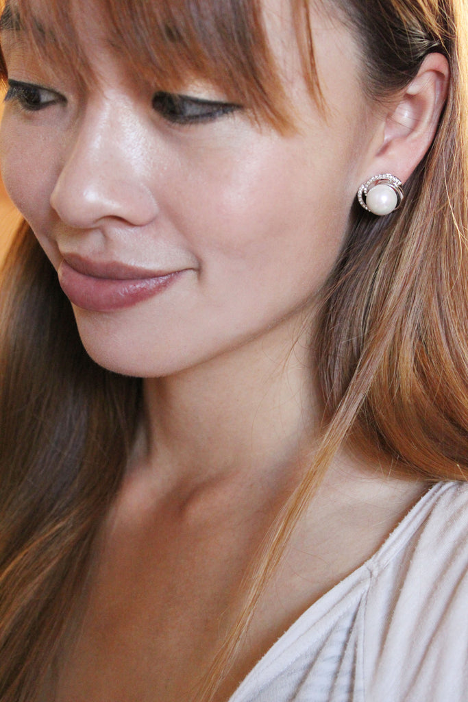 Fashion peanut round pearl necklace set