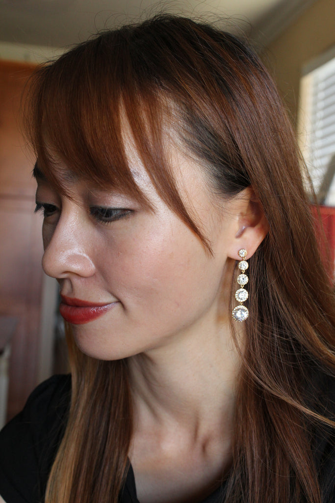 beautiful silver pendant earrings
