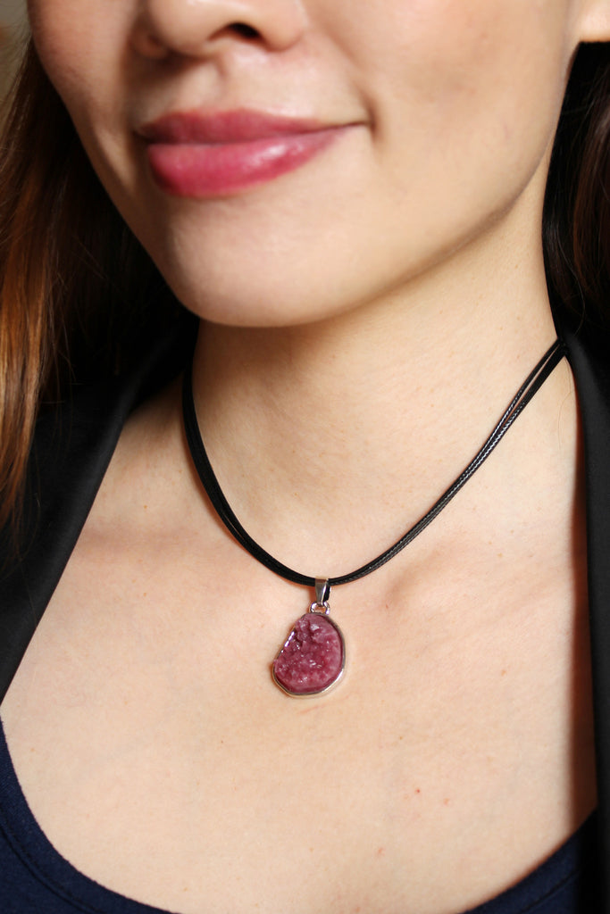 Fashion red crystal original set