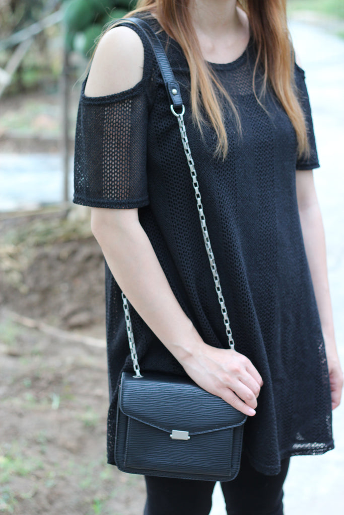 small buckle leather purses