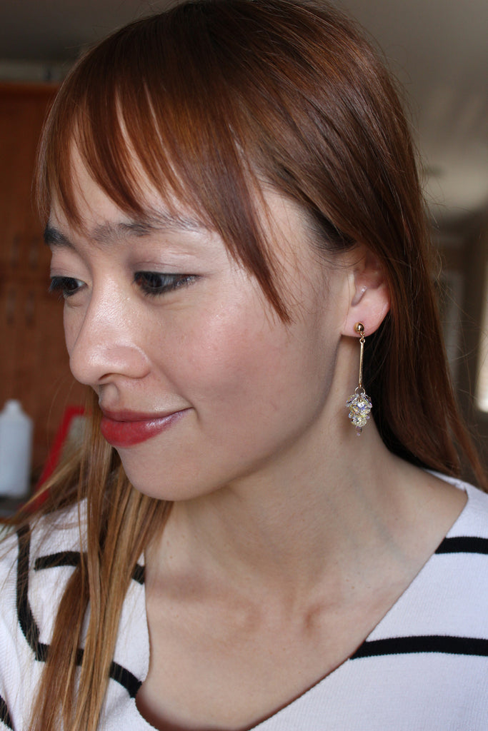 pendant swarovski crystal earrings