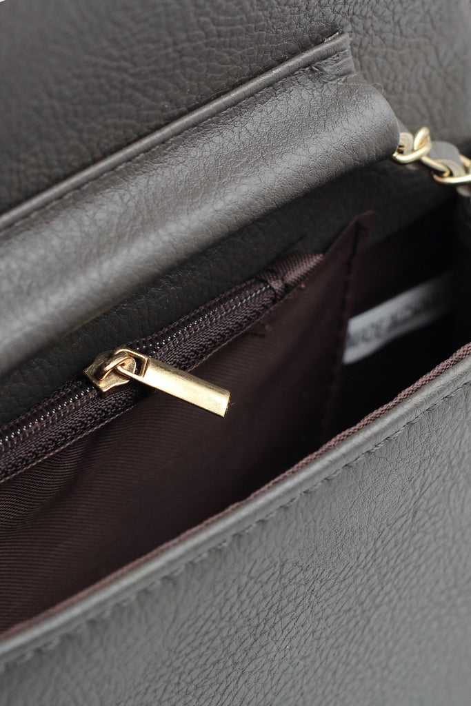 fringed leather sweet little purse