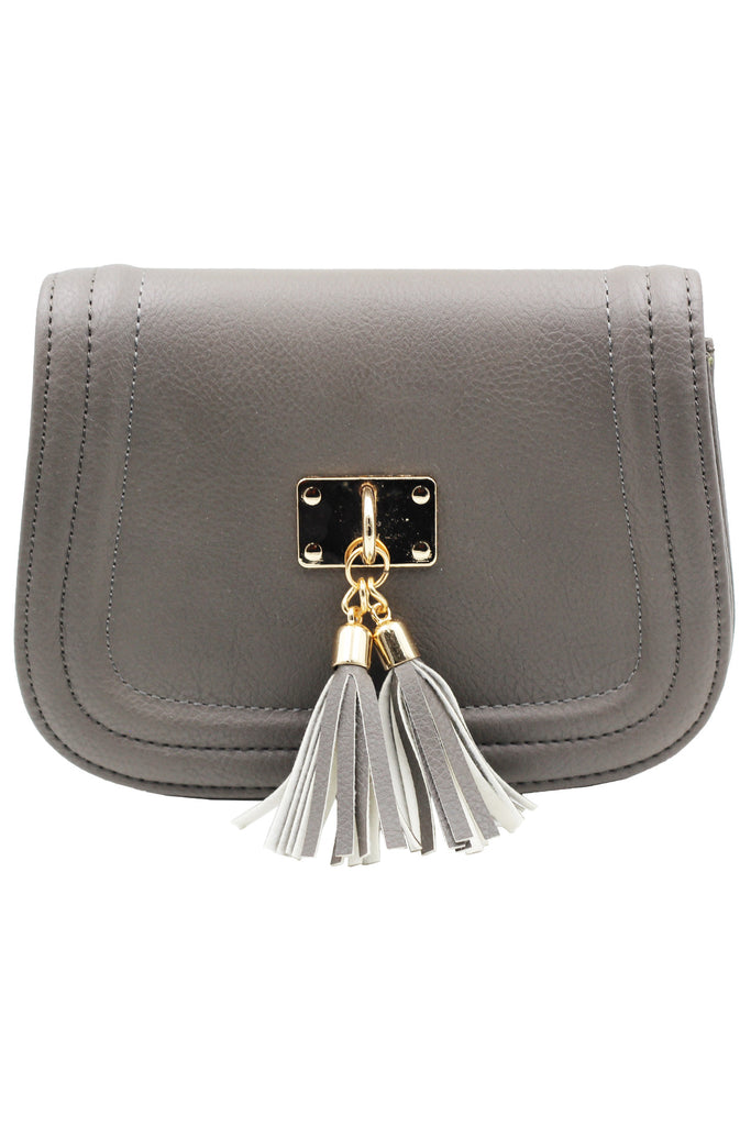 fringed leather sweet little purse