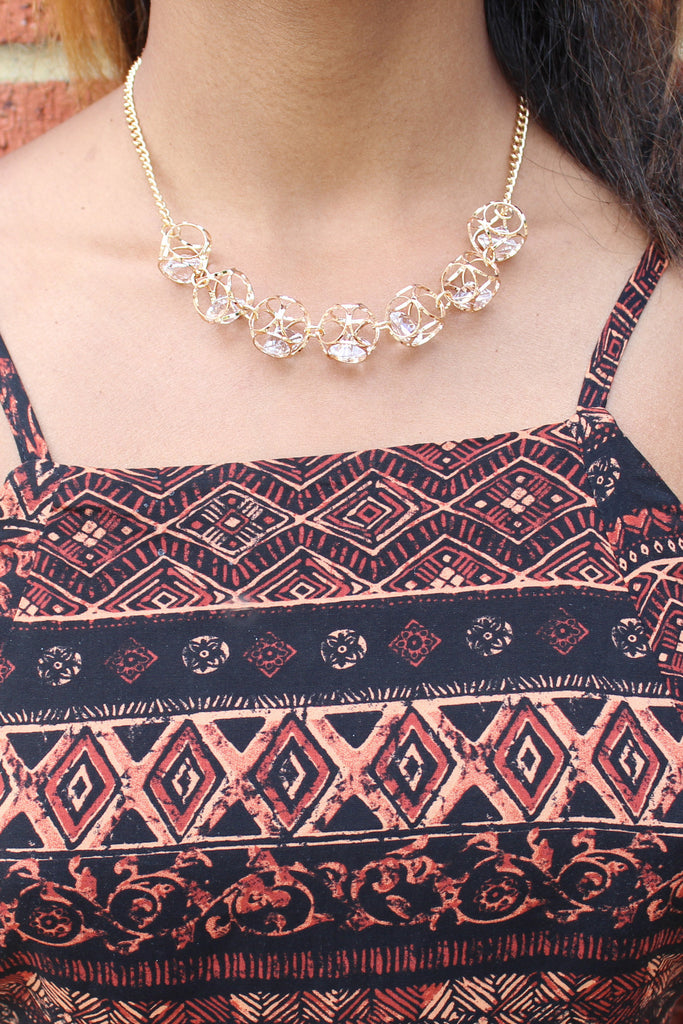 Fashion noble crystal necklace