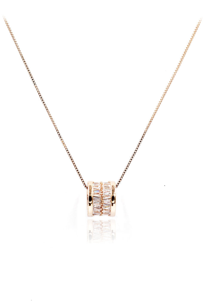 fashion shiny crystal clavicle necklace