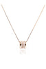 fashion shiny crystal clavicle necklace