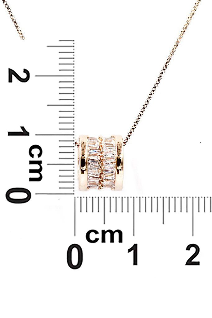 fashion shiny crystal clavicle necklace