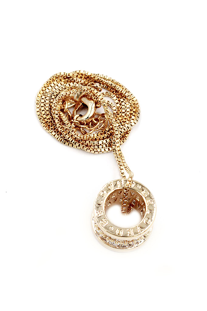 fashion shiny crystal clavicle necklace