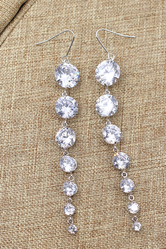 elegant personality shiny earrings