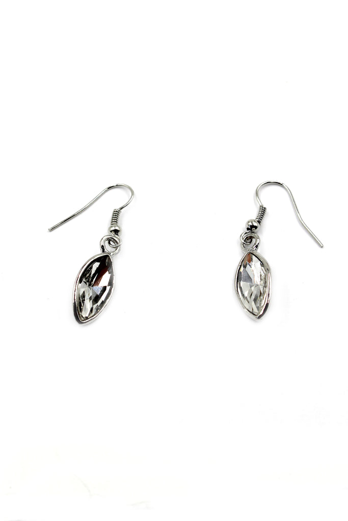fashion elegant crystal earrings necklace set