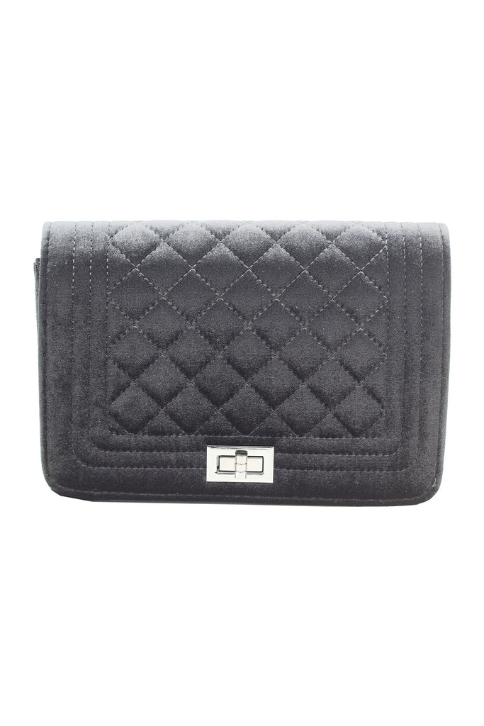 Elegant lady linters silver chain purses