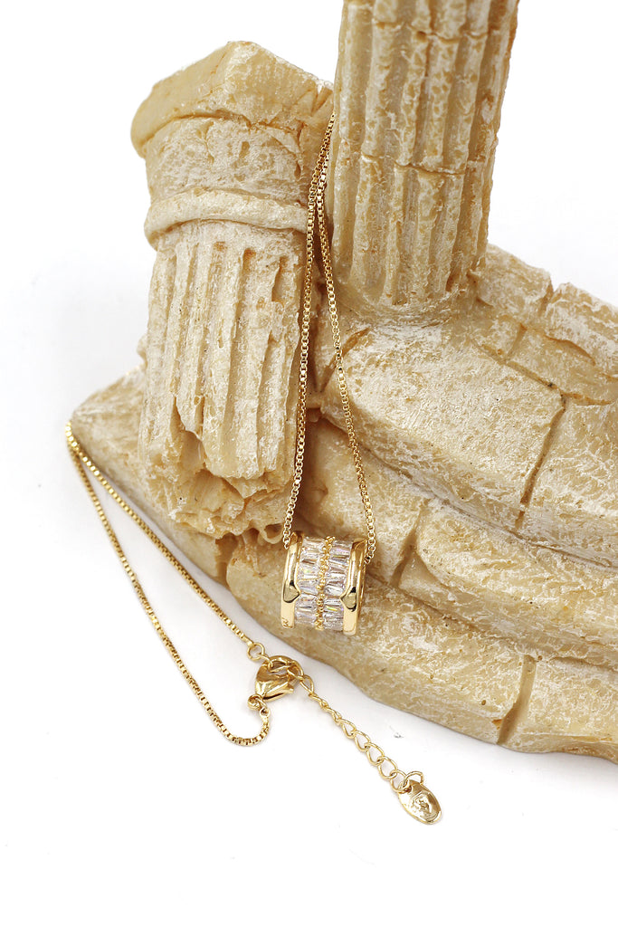 fashion shiny crystal clavicle necklace