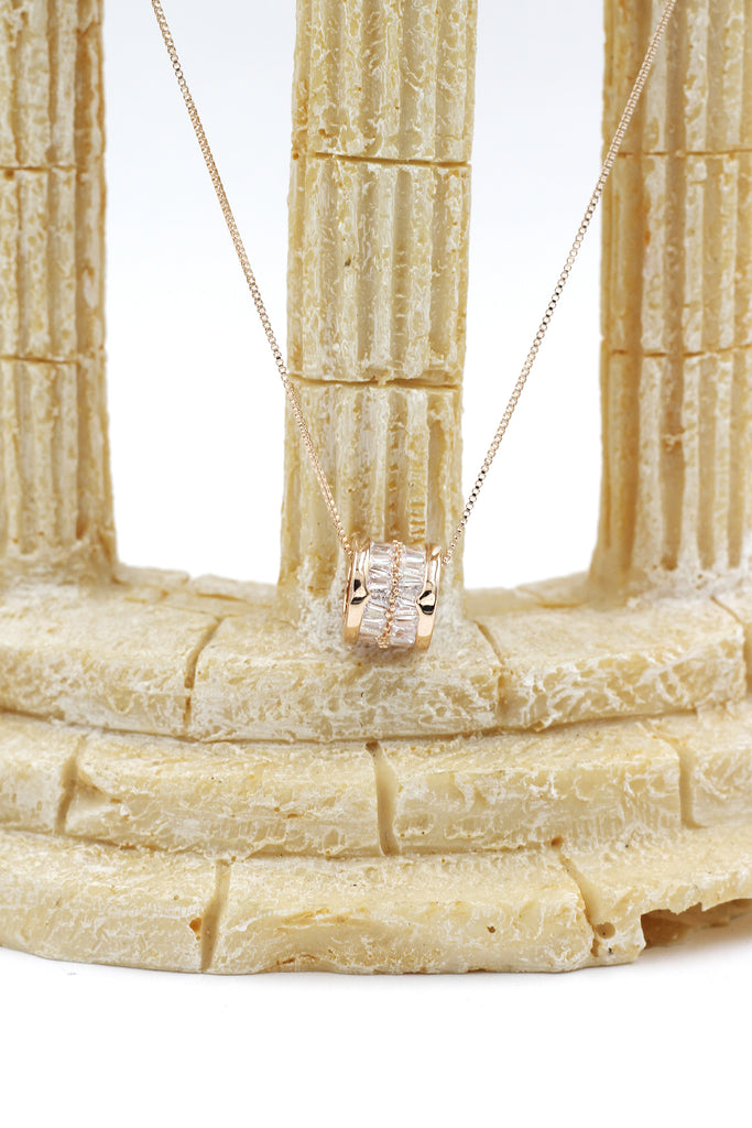 fashion shiny crystal clavicle necklace