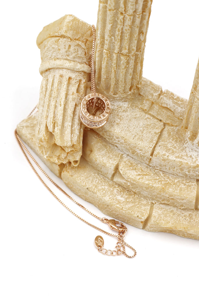 fashion shiny crystal clavicle necklace