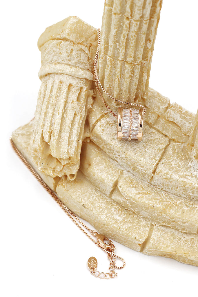 fashion shiny crystal clavicle necklace