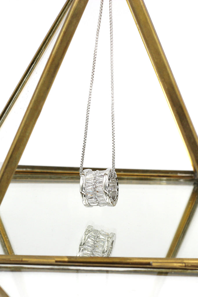 fashion shiny crystal clavicle necklace