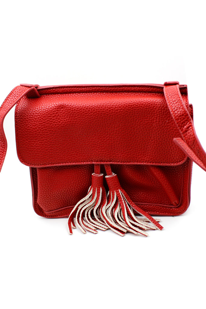 Pebble leather Sweet small purse