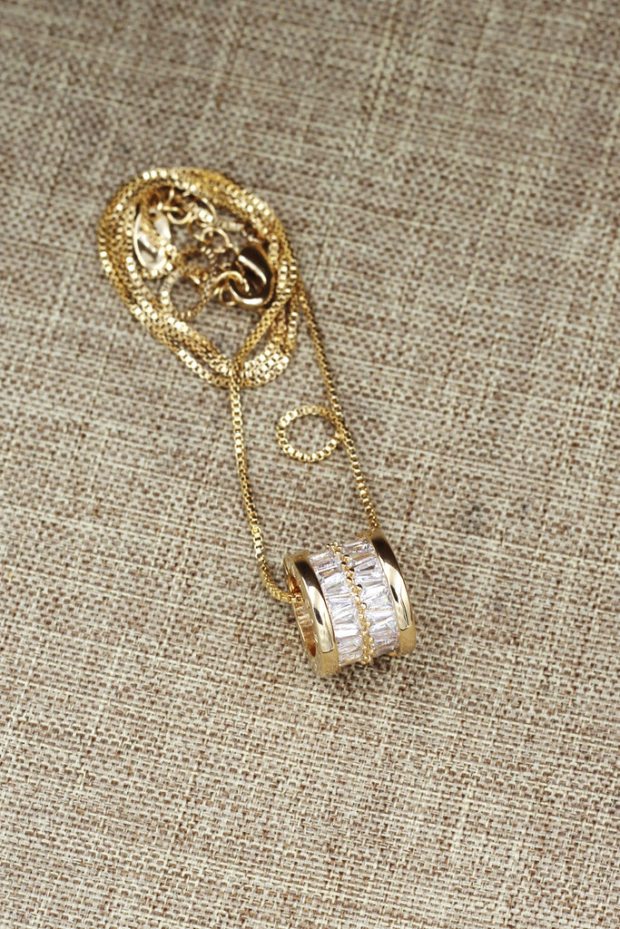 fashion shiny crystal clavicle necklace