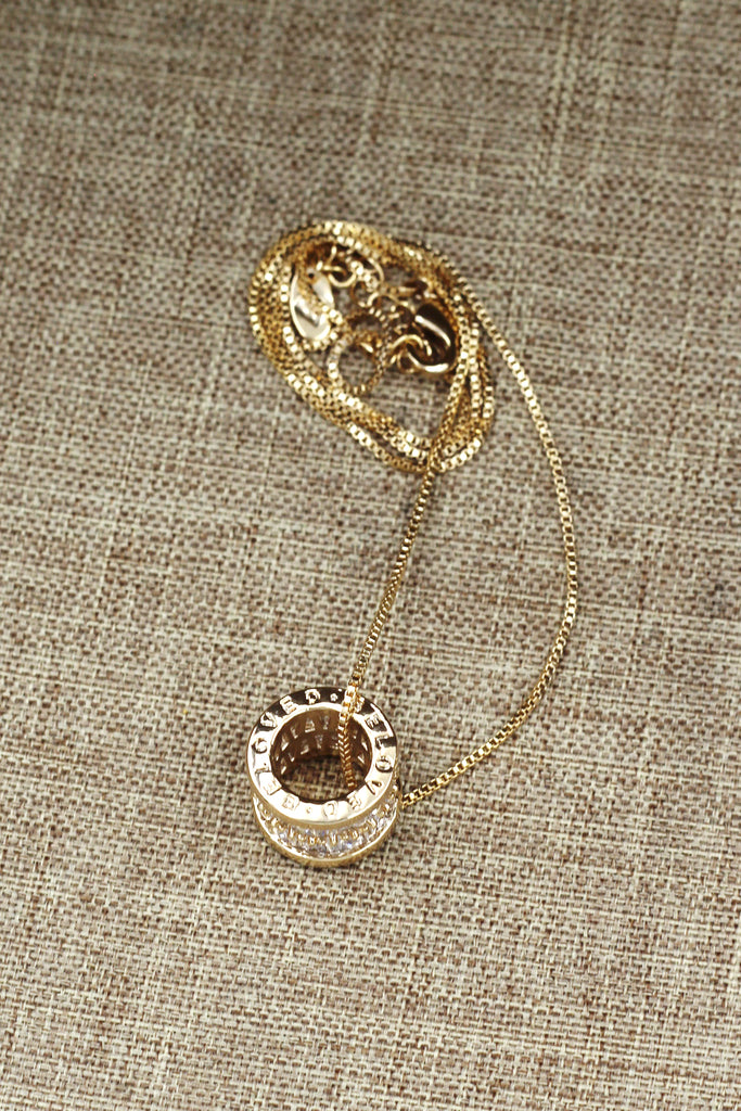 fashion shiny crystal clavicle necklace