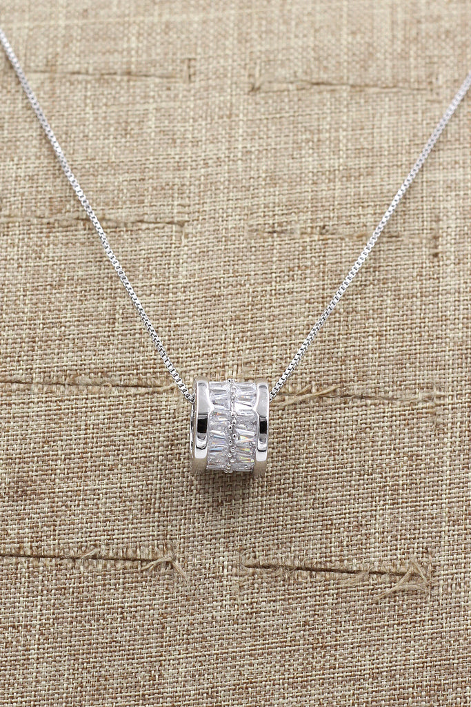 fashion shiny crystal clavicle necklace