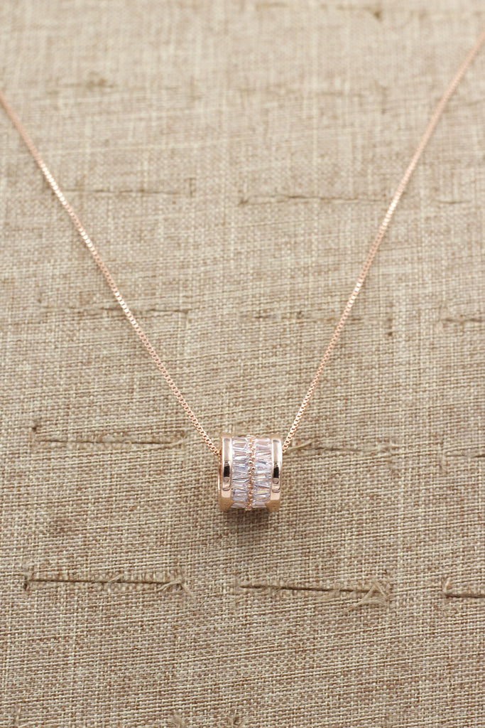 fashion shiny crystal clavicle necklace