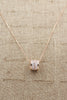fashion shiny crystal clavicle necklace
