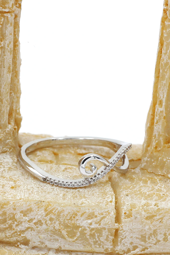 fashion micro crystal ring