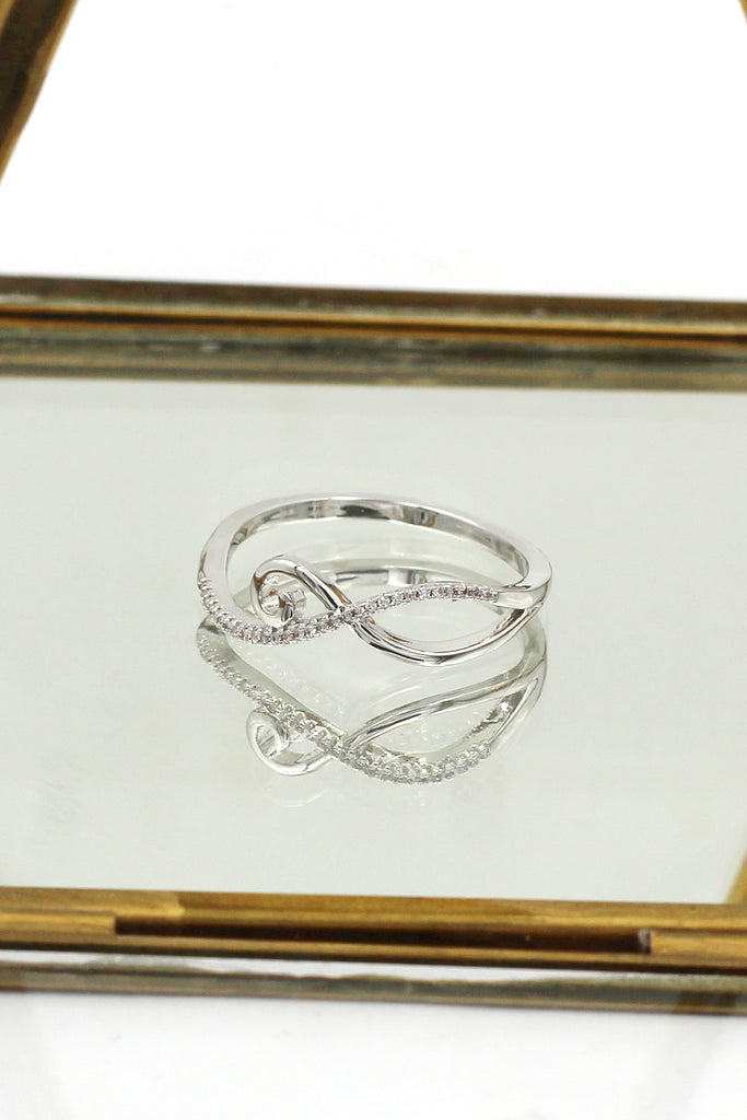 fashion micro crystal ring