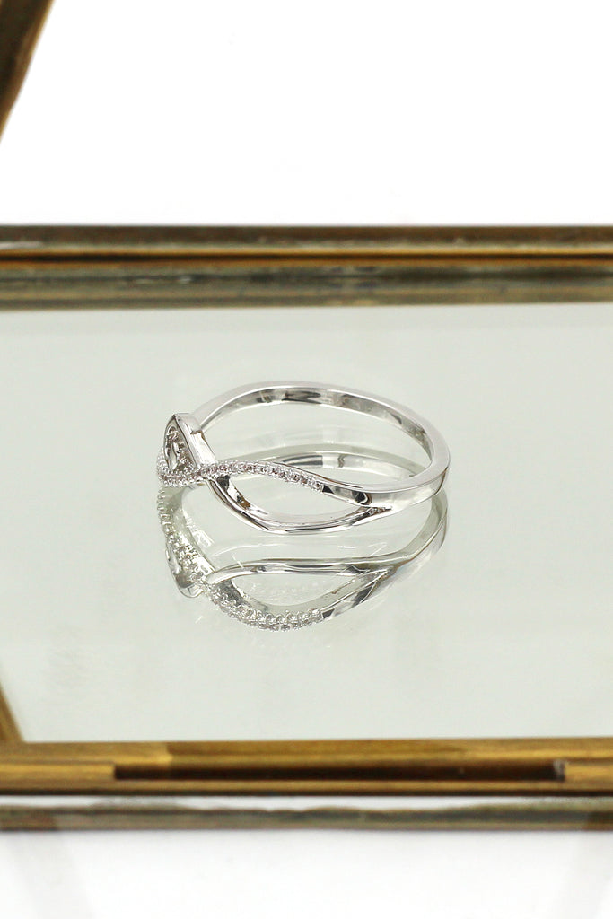 fashion micro crystal ring