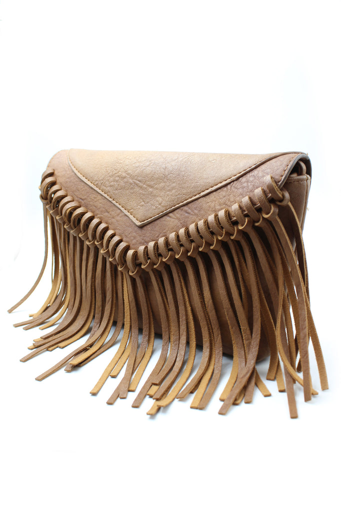 Lady casual tassel small purse