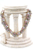 fashion colorful crystal necklace earrings set