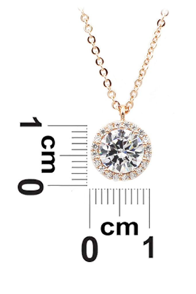 flashing crystal necklace