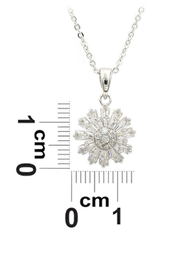 brilliant little sun crystal necklace