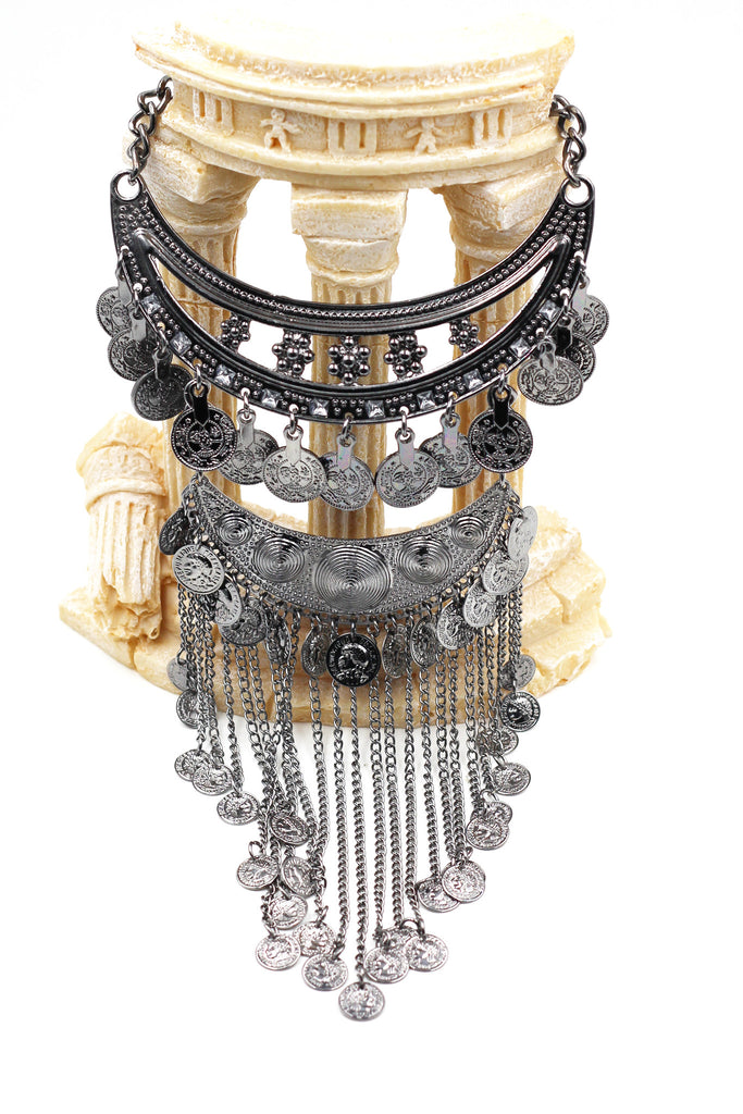 Stylish and elegant coins necklace